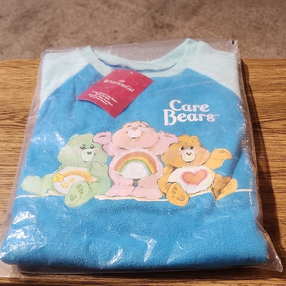 American Girl Other - American Girl Doll Courtney Moore's Care Bears Pajamas for Girls, size 7/8 NEW!